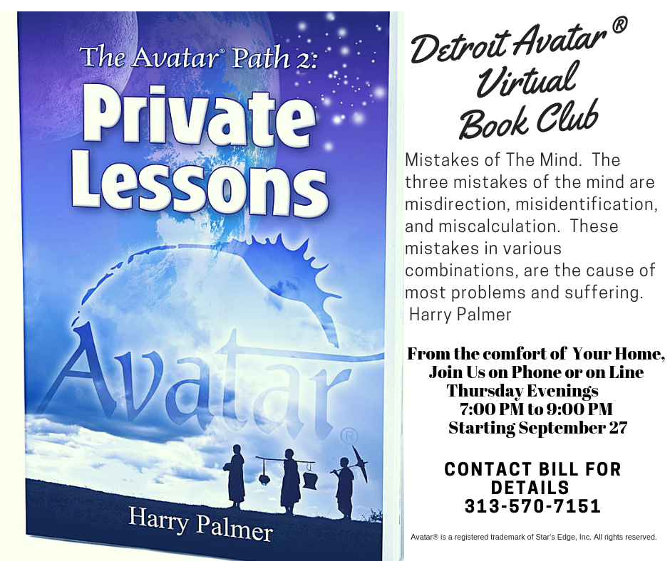 Detroit Avatar® Virtual Book Club